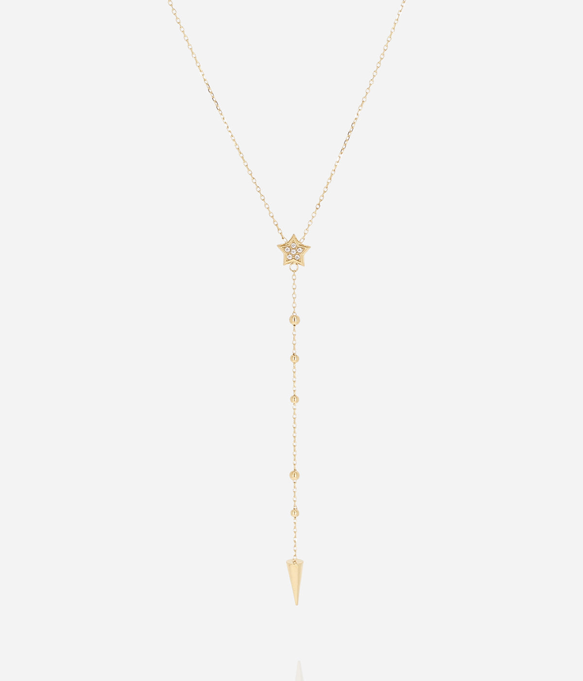 Collier Aéris (Acier doré)