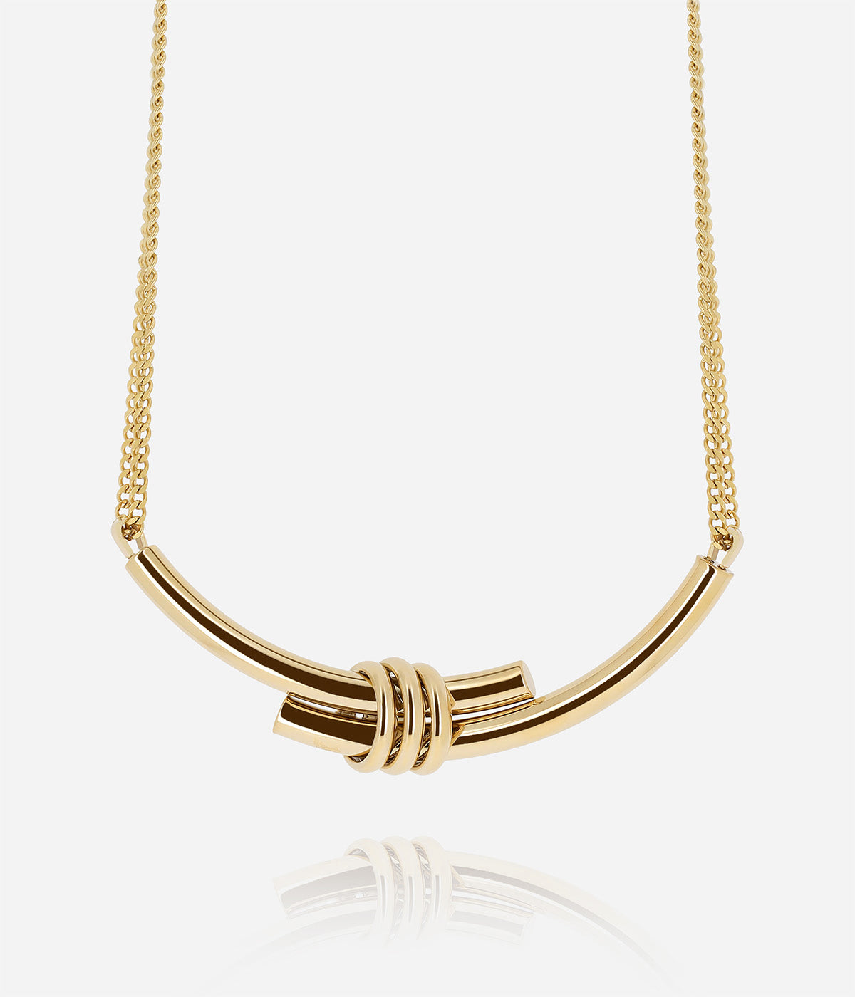 Collier Sagone (Acier doré)