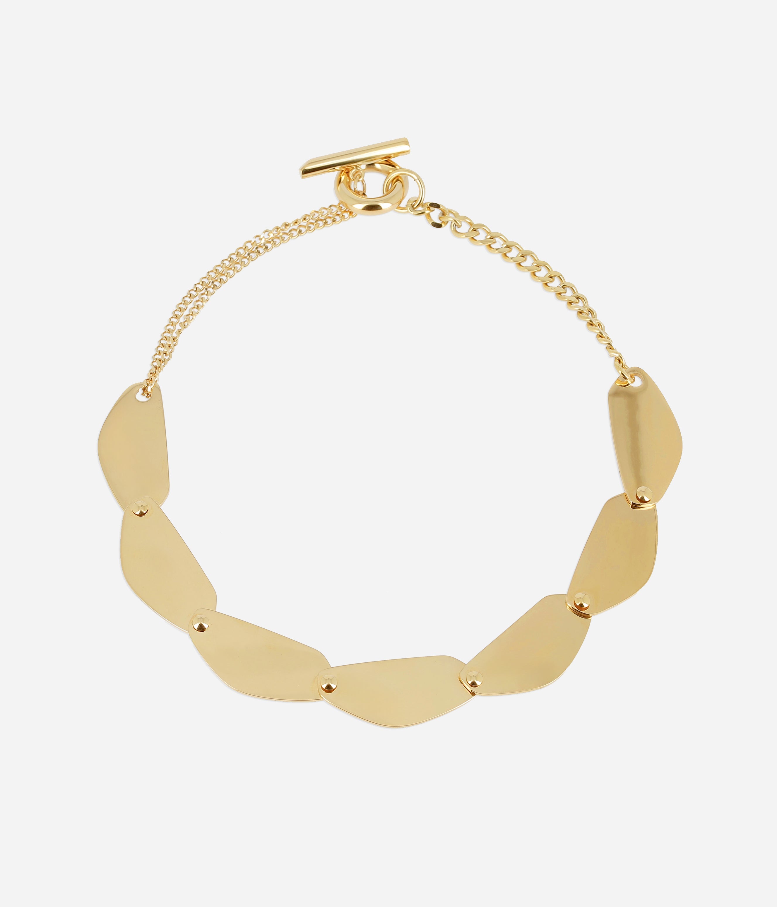 Collier Naples (Acier doré)