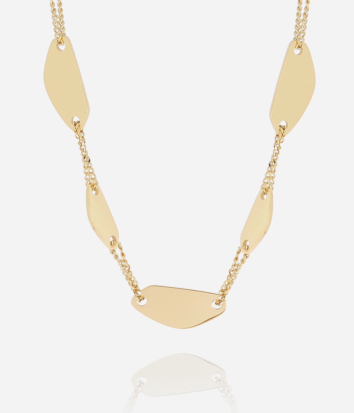 Collier Agnone (Acier doré)