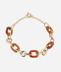 Collier Cascia (Acier doré)
