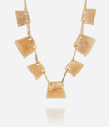 Collier Tuscania (Acier doré)