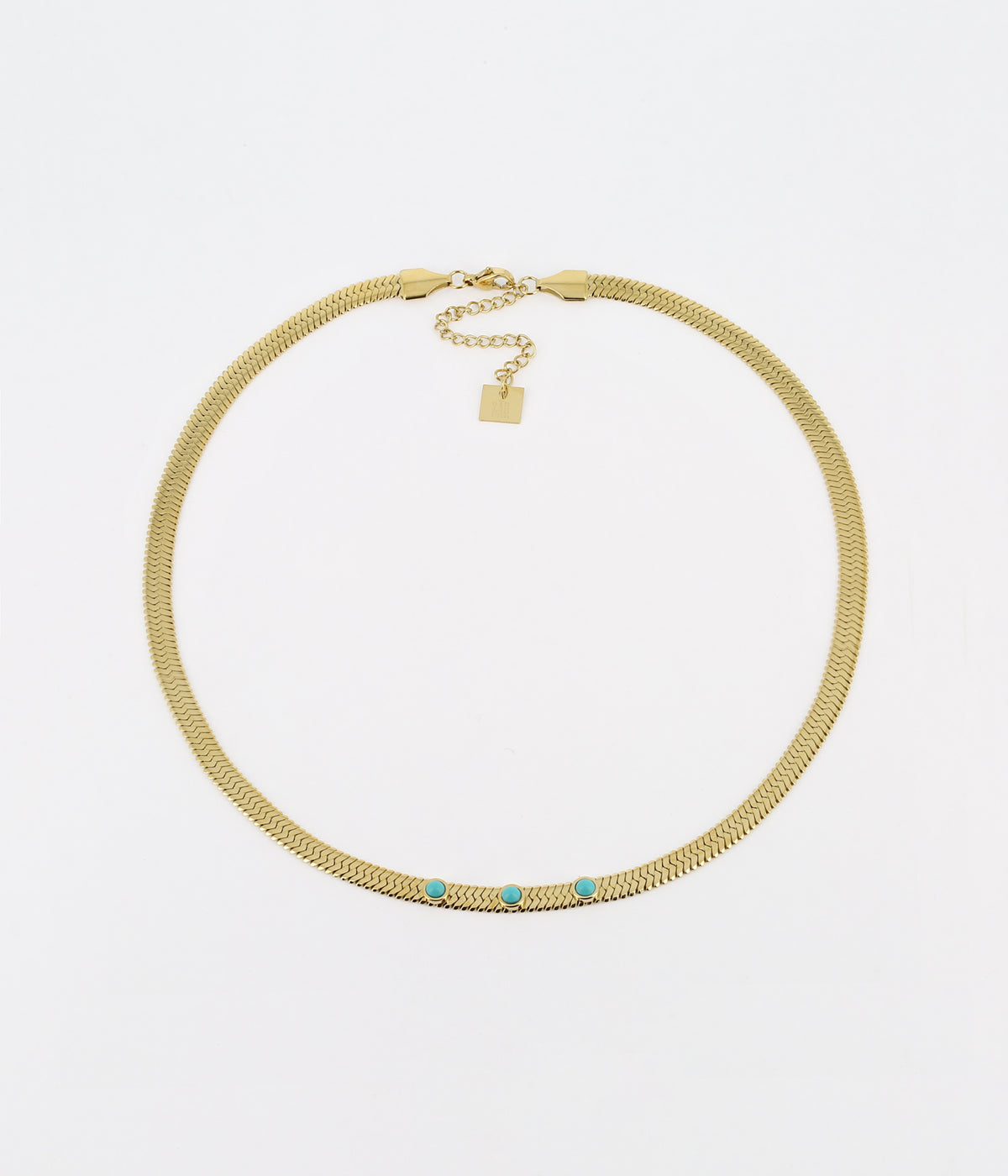 Collier Efia (Acier doré)
