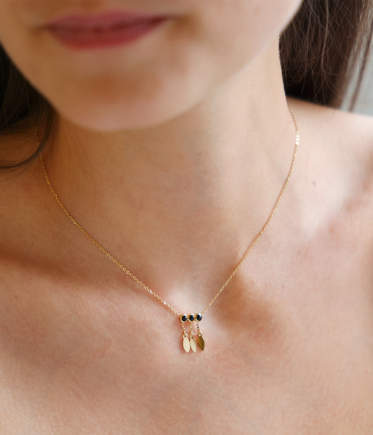 Collier Navajo (Acier doré)