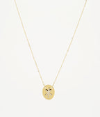 Collier #OCTOBREROSE (Acier doré)