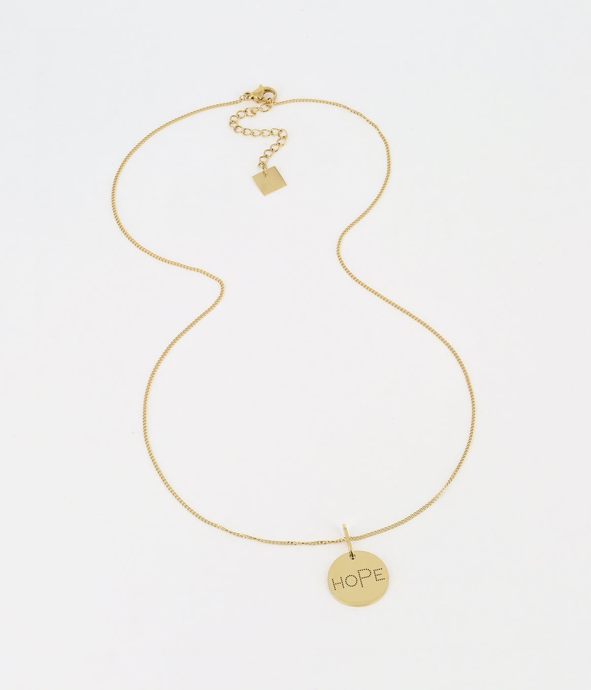 Collier Hope (Acier doré)