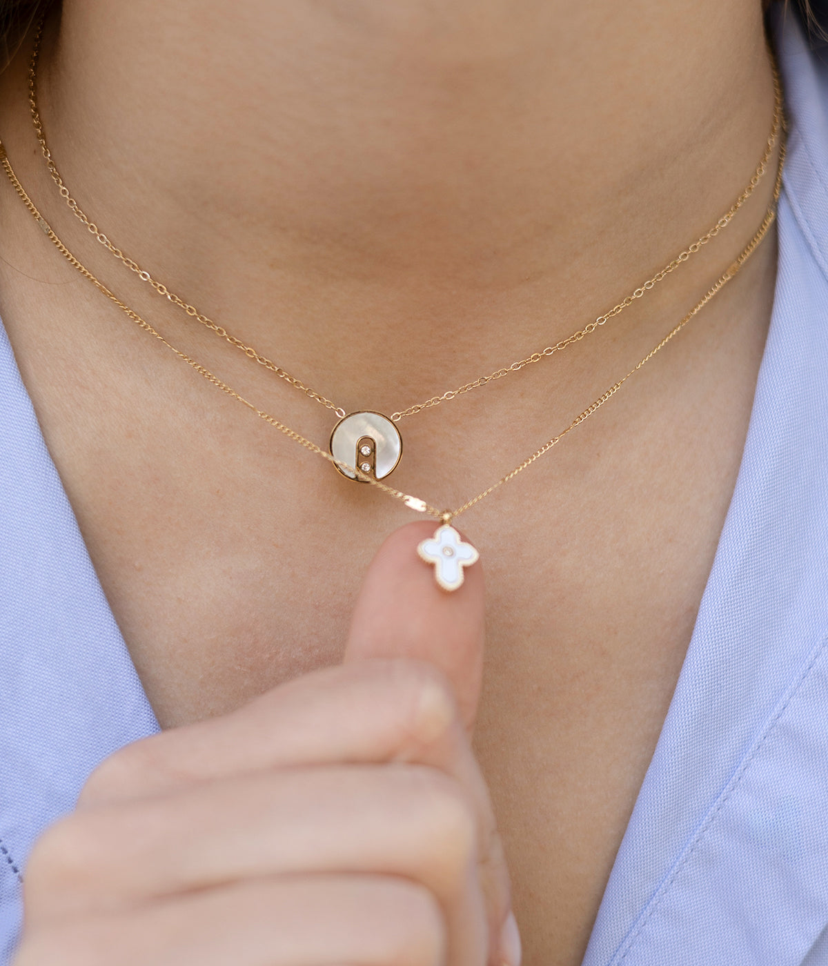 Collier Kaya (Acier doré)