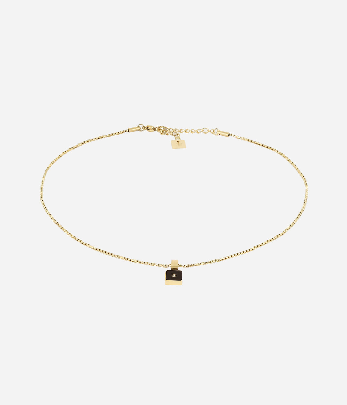 Collier Zoom (Acier doré)