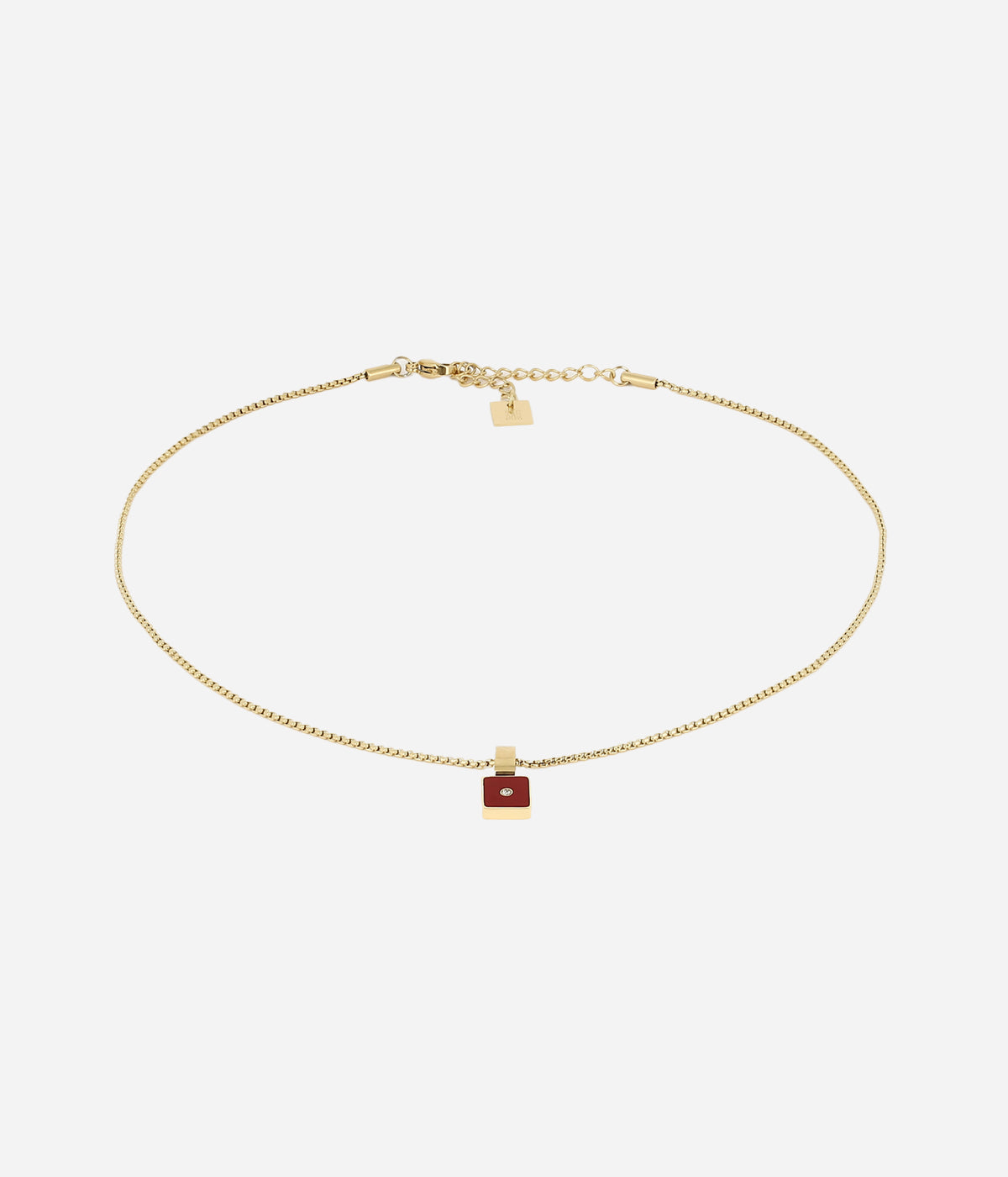 Collier Zoom (Acier doré)