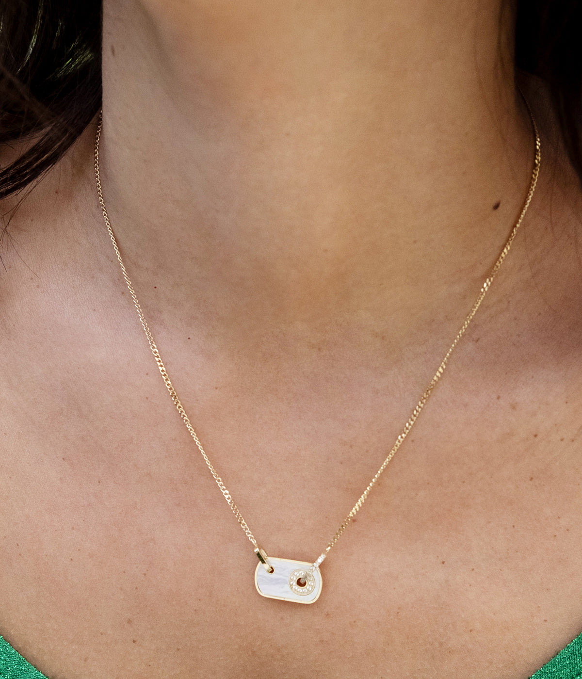 Collier Paige (Acier doré)
