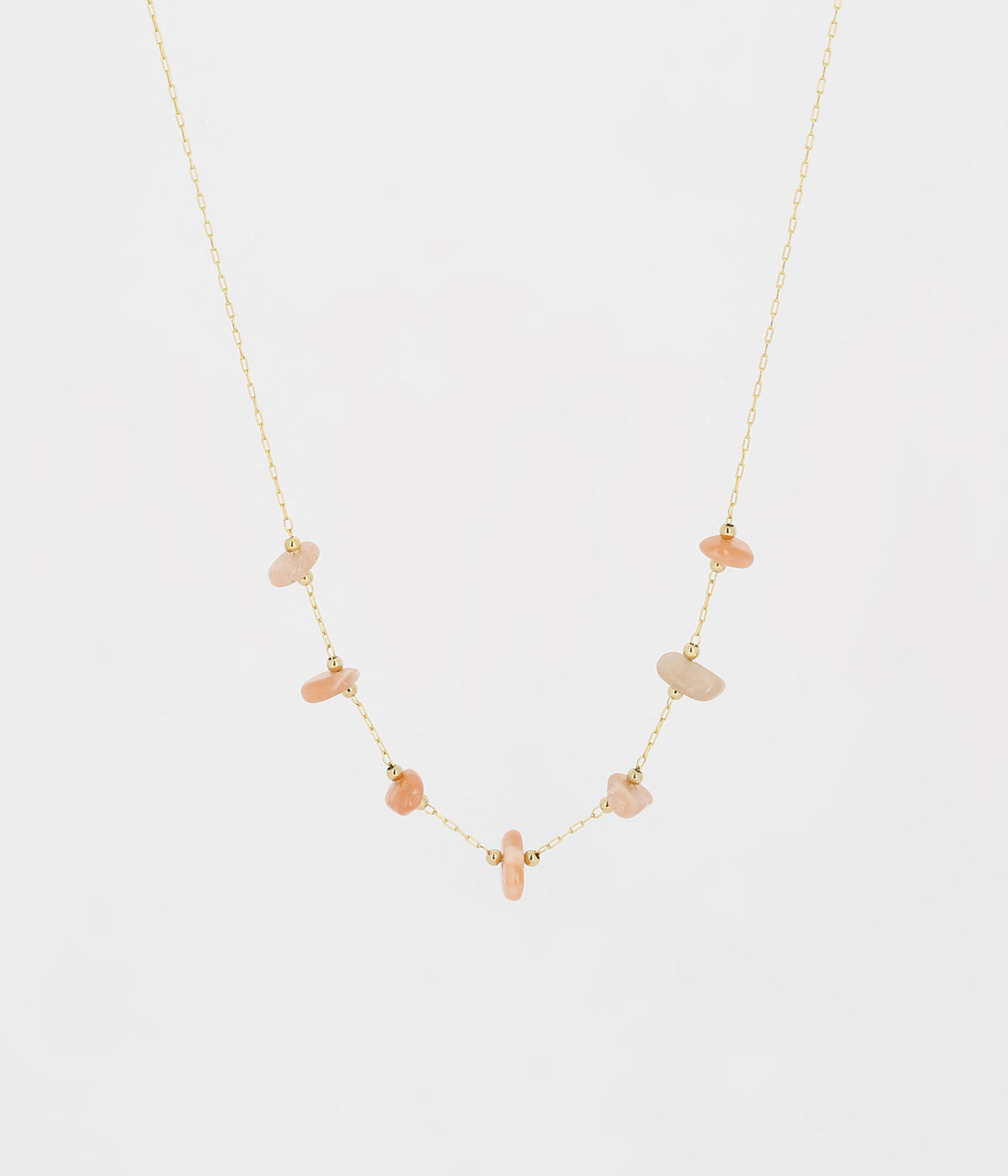 Collier Eugénie (Acier doré)