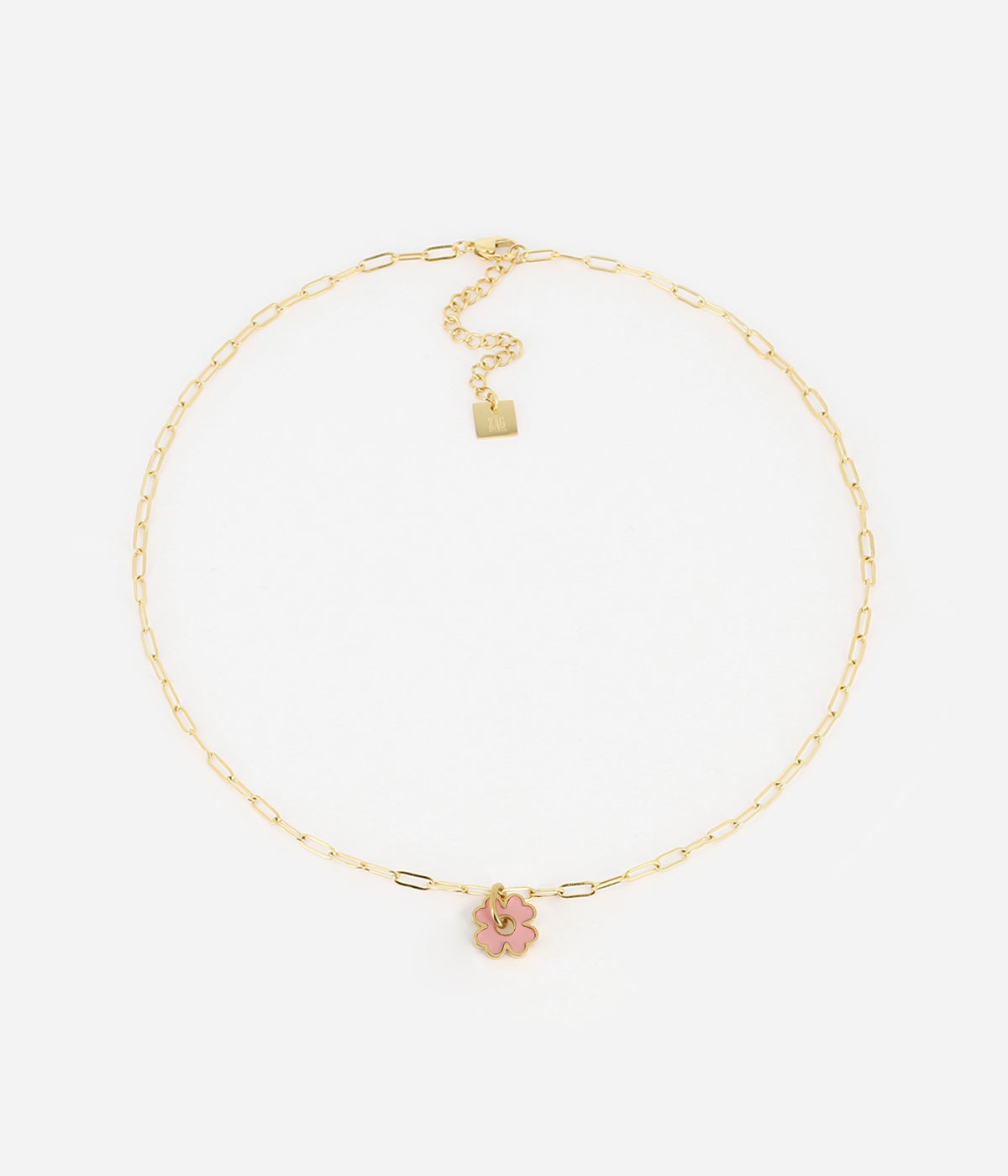 Collier Flor (Acier doré)
