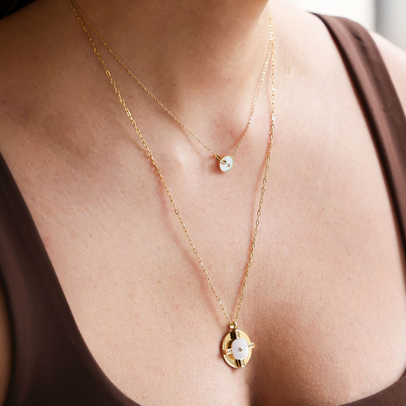 Collier Roland (Acier doré)
