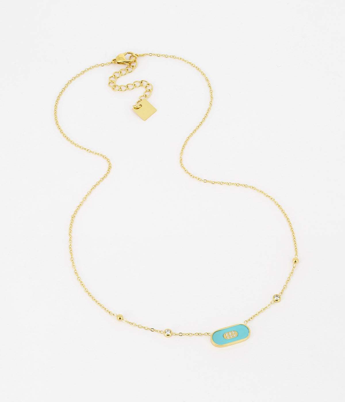 Collier Victoire (Acier doré)