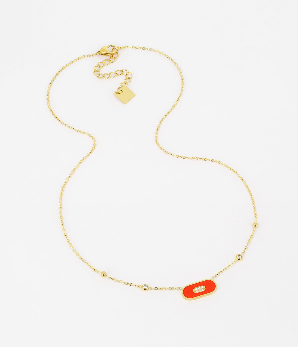 Collier Victoire (Acier doré)