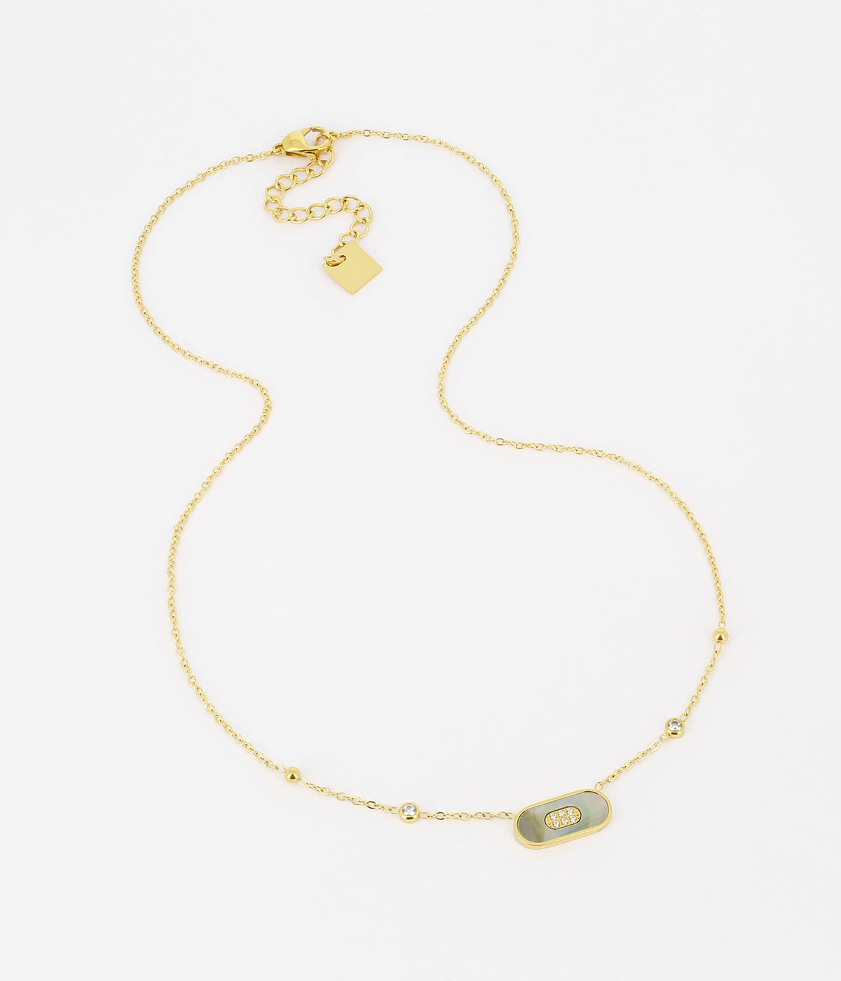 Collier Victoire (Acier doré)