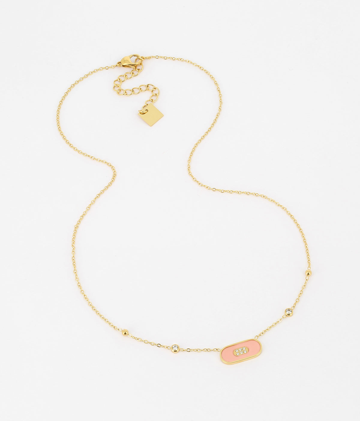 Collier Victoire (Acier doré)