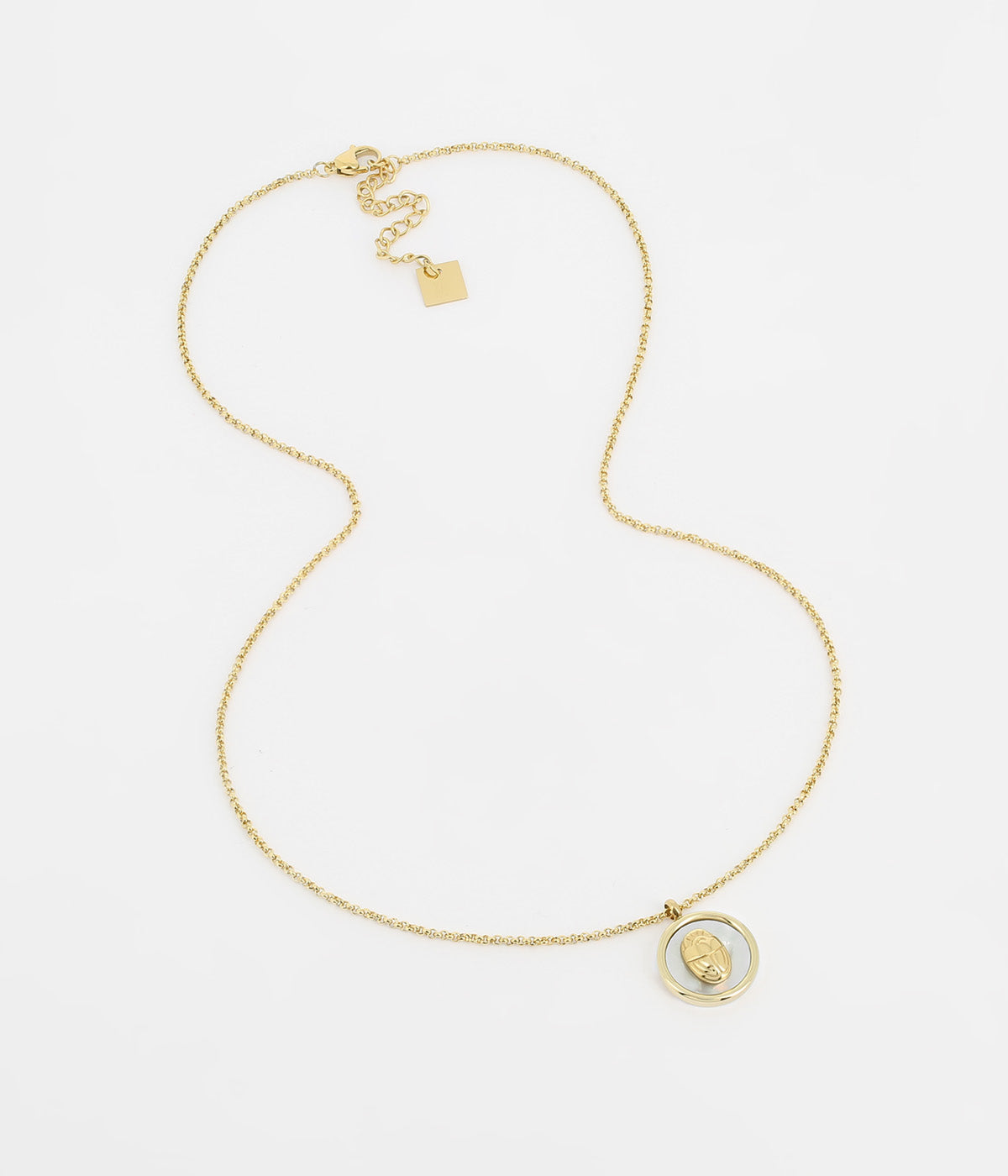 Collier Atoum (Acier doré)
