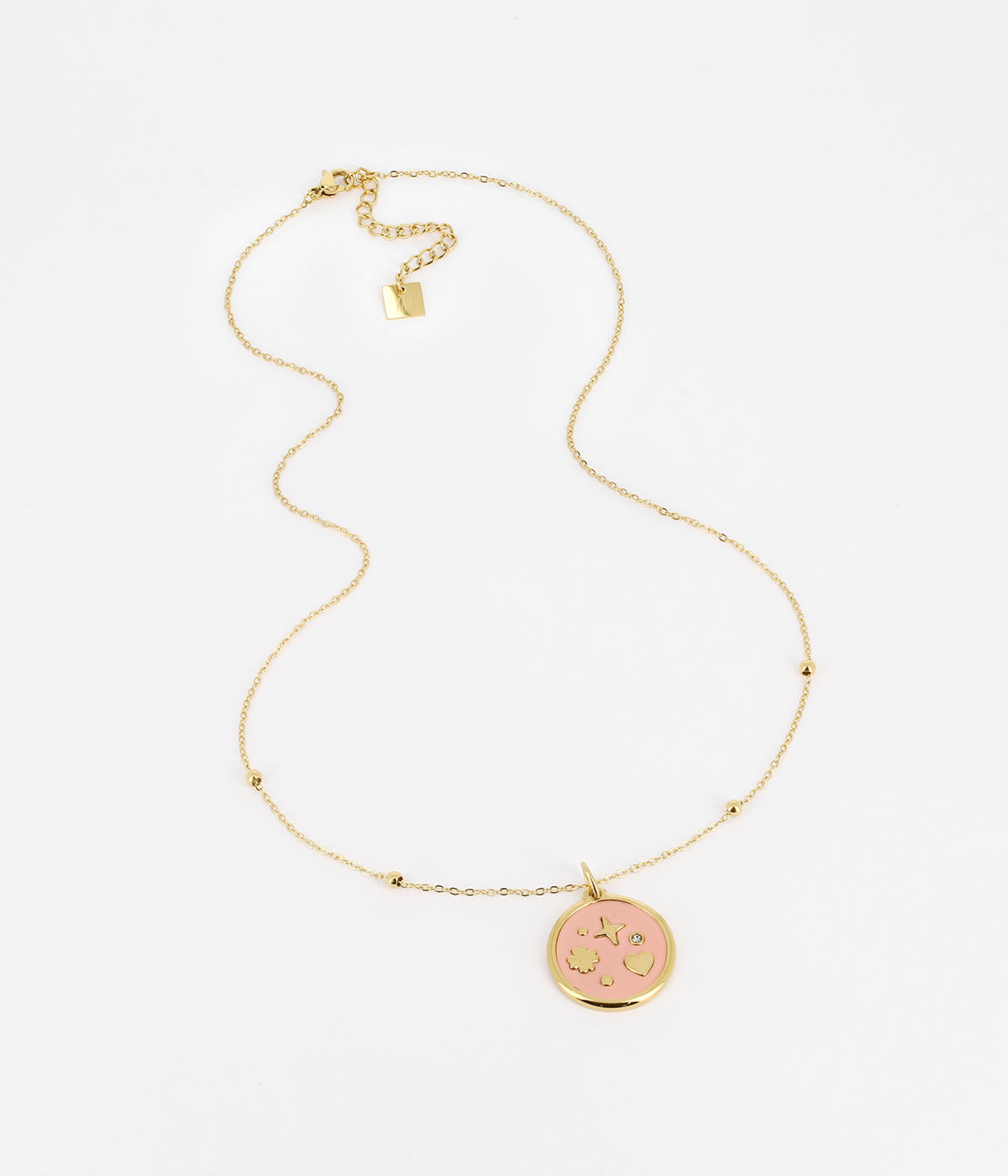 Collier Ano Liosia (Acier doré)
