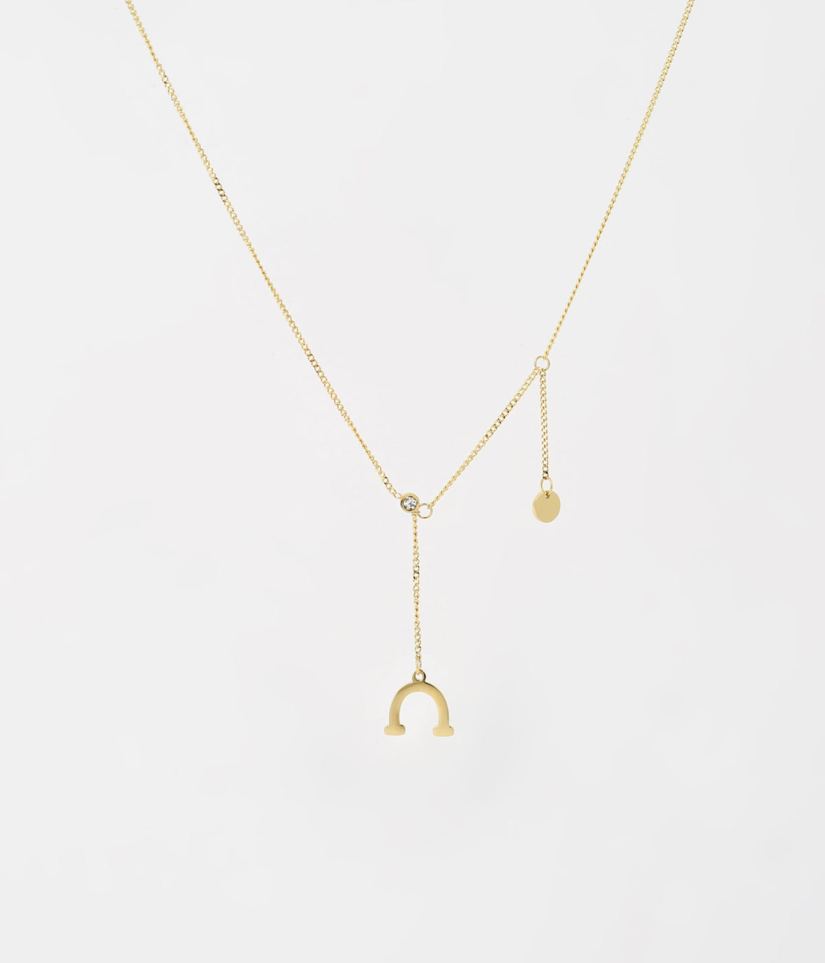 Collier Hortense (Acier doré)