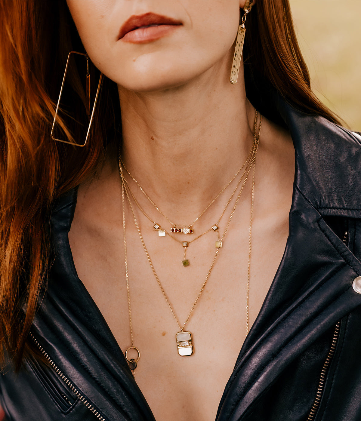 Collier Aspen (Acier doré)