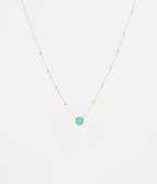 Collier Bulle (Acier doré)