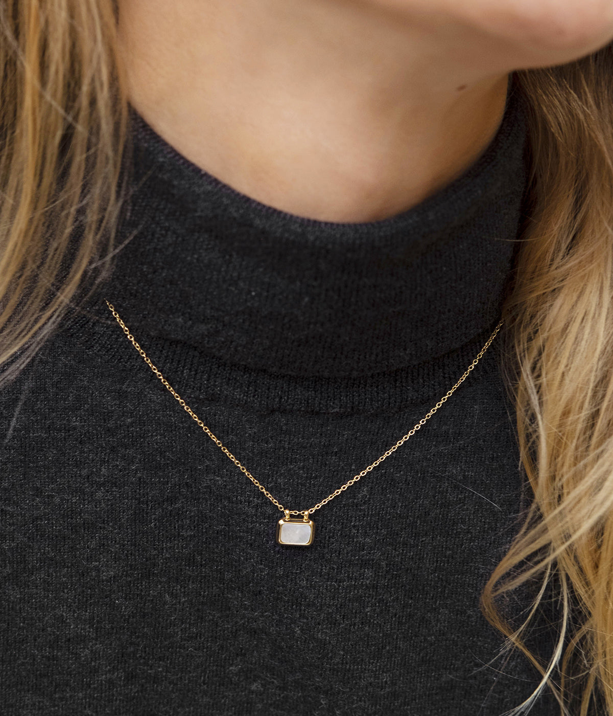Collier Preston (Acier doré)