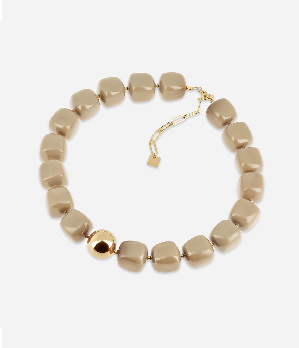 Collier Laïos (Acier doré)