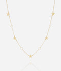 Collier Salma (Acier doré)