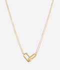 Collier Gamma (Acier doré)