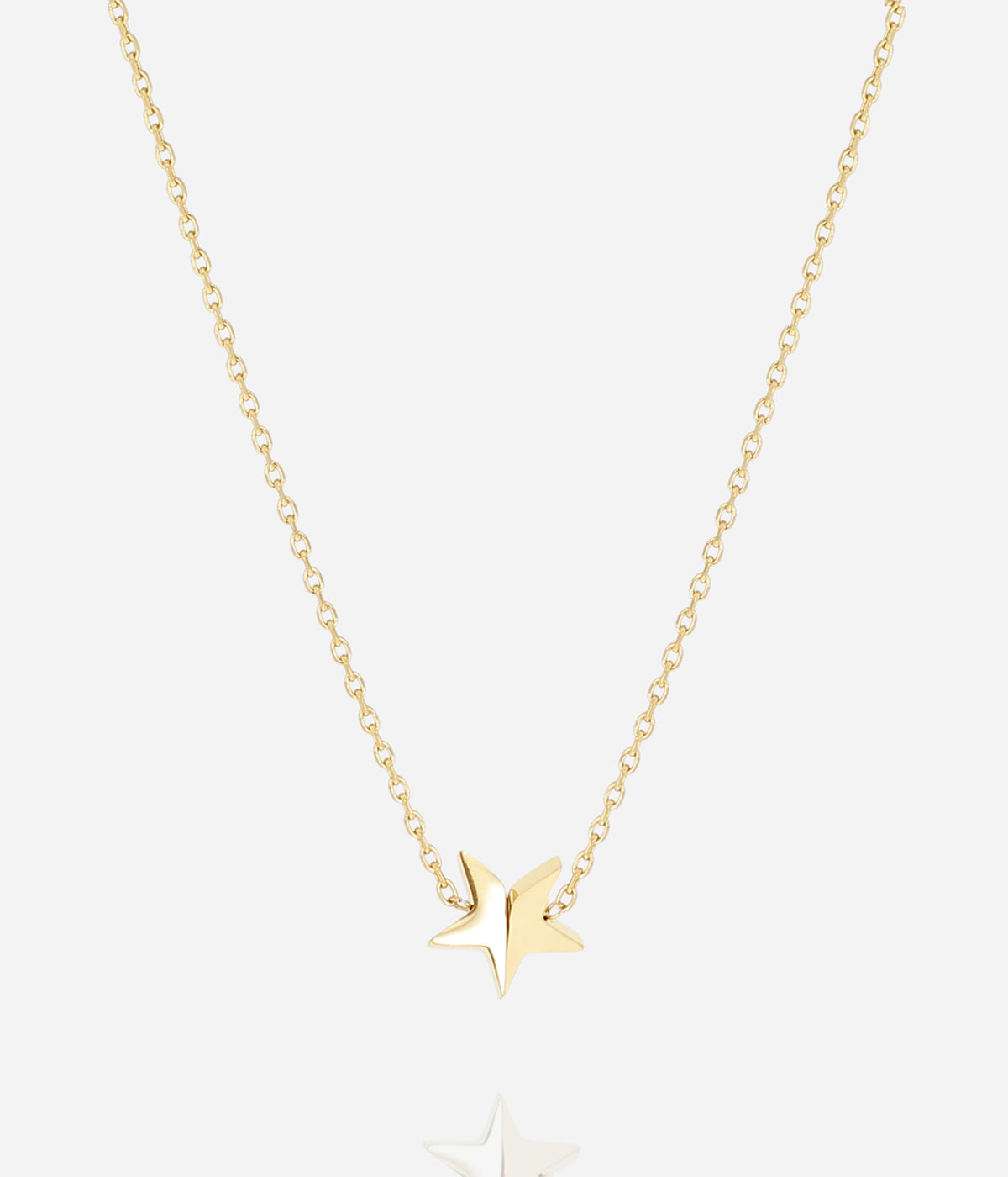Collier Angel (Acier doré)