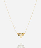 Collier Abeja (Acier doré)