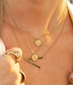 Collier Biagio (Acier doré)