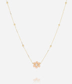 Collier Petalo (Acier doré)