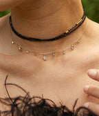 Collier Azelie (Acier doré)