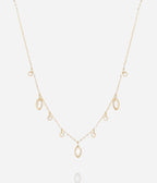 Collier Azelie (Acier doré)