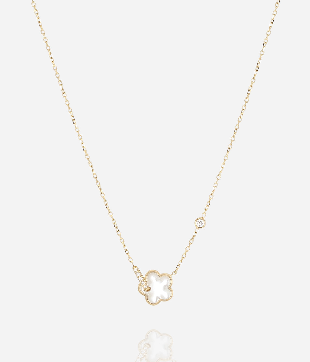 Collier Naïs (Acier doré)