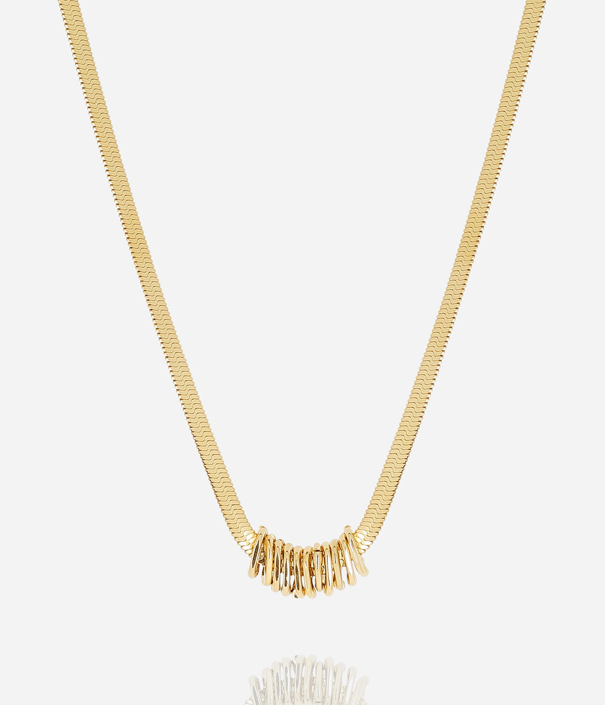 Collier Luis (Acier doré)