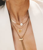 Collier Oria (Acier doré)