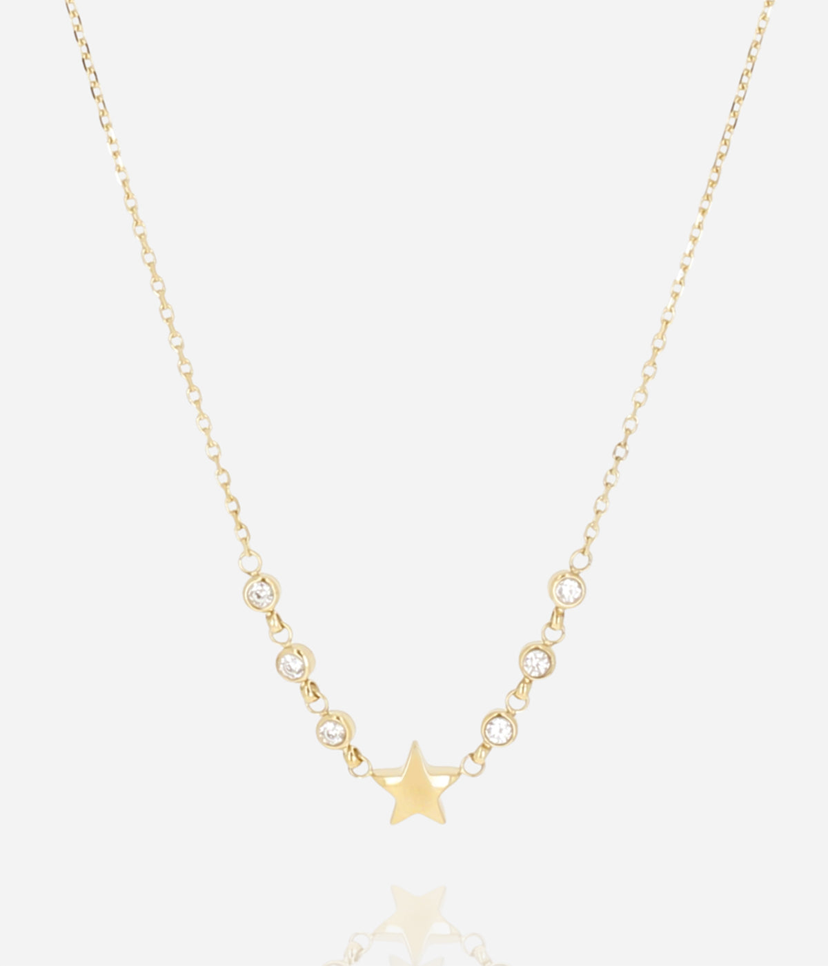 Collier Nefertari (Acier doré)