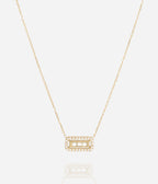 Collier Cléophée (Acier doré)