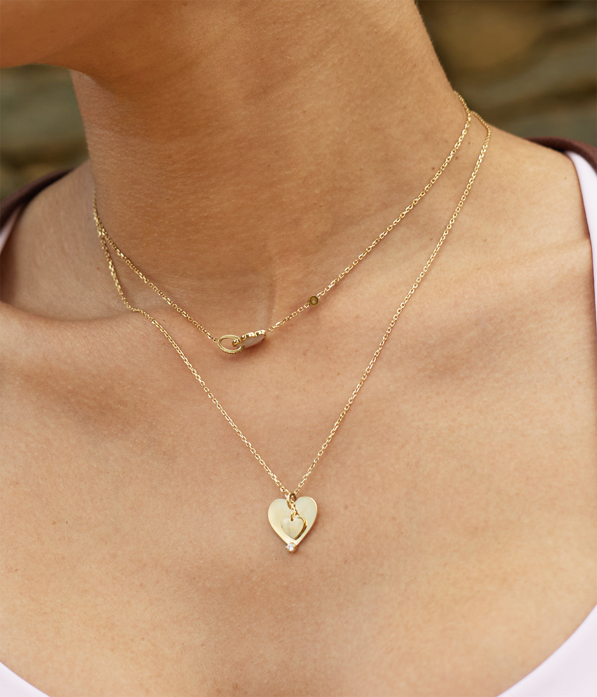 Collier Chaka (Acier doré)