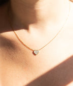 Collier Aimée (Acier doré)