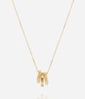 Collier Slalom (Acier doré)