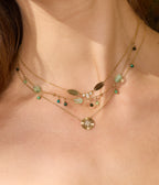 Collier Cervaro (Acier doré)