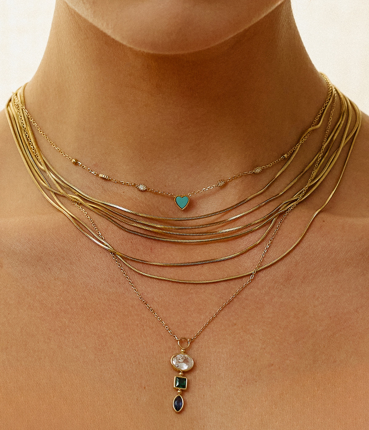 Collier Capo (Acier doré)