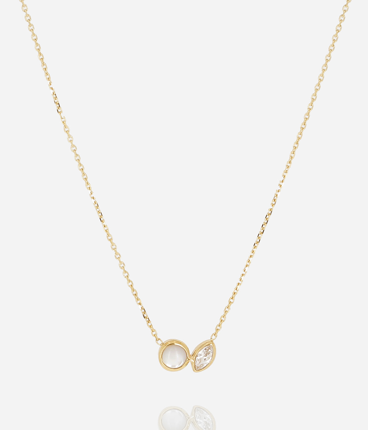 Collier Ruffano (Acier doré)