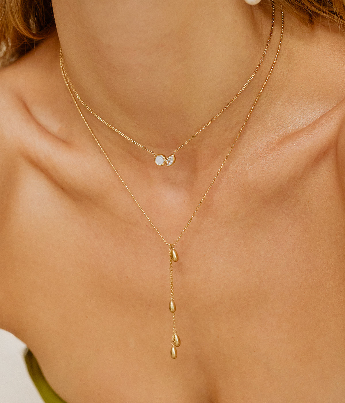 Collier Ruffano (Acier doré)
