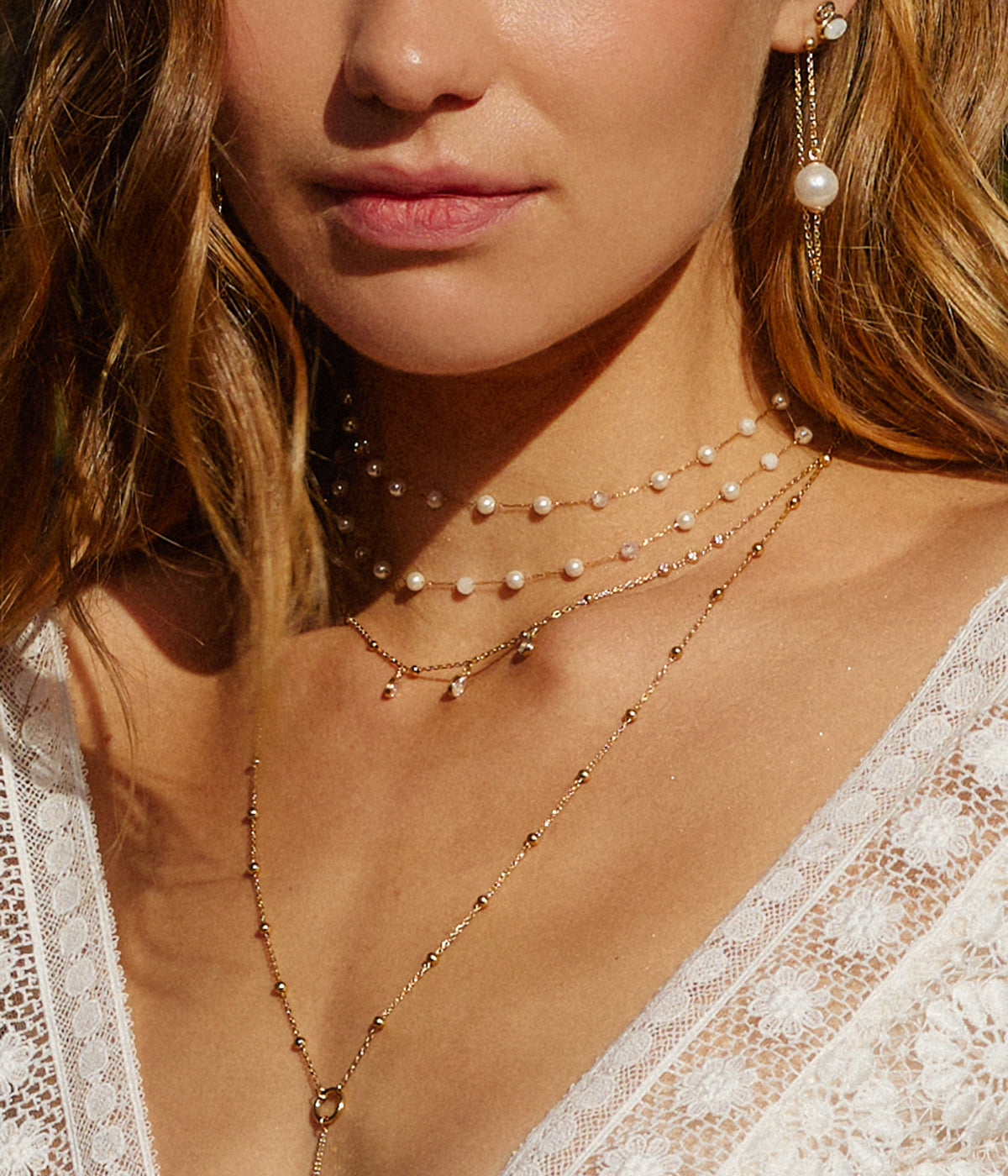 Collier Paceco (Acier doré)