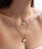 Collier Tossilo (Acier doré)